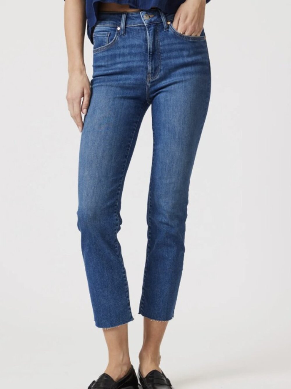 Mavi Premium Viola High-Rise Slim Straight Jeans – Size 27